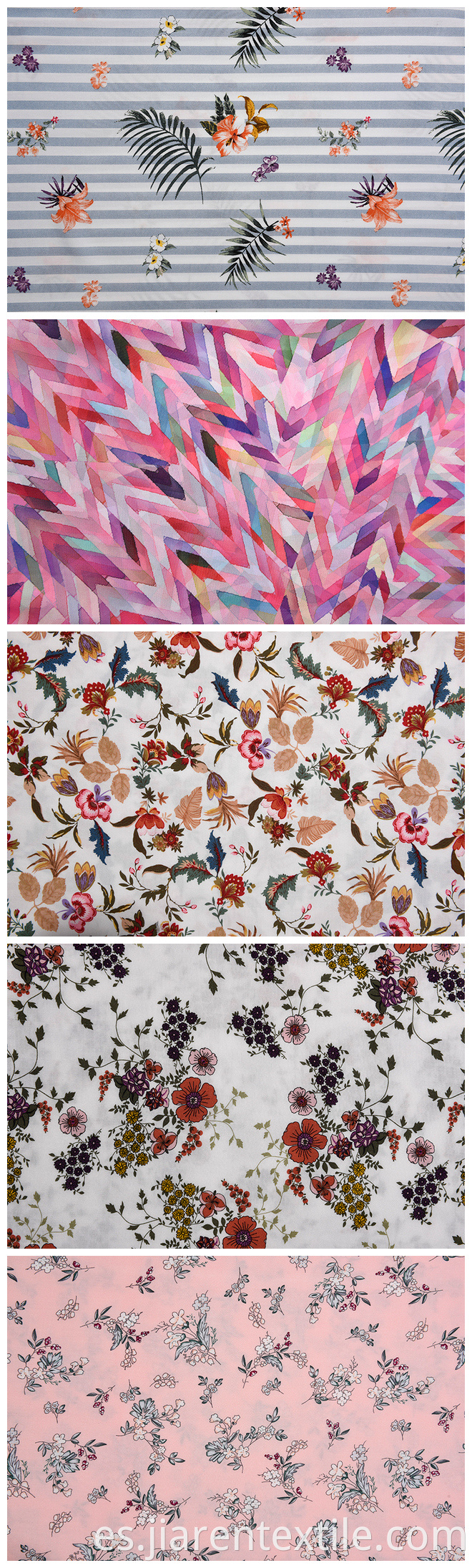 Leaf Pattern Printed Fabrics